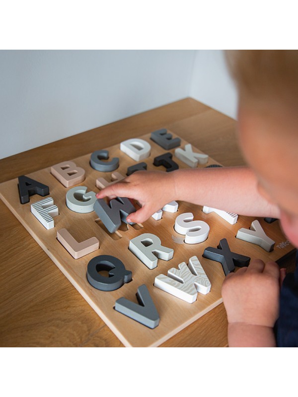 Tryco houten alfabet blokken  - Afbeelding 5
