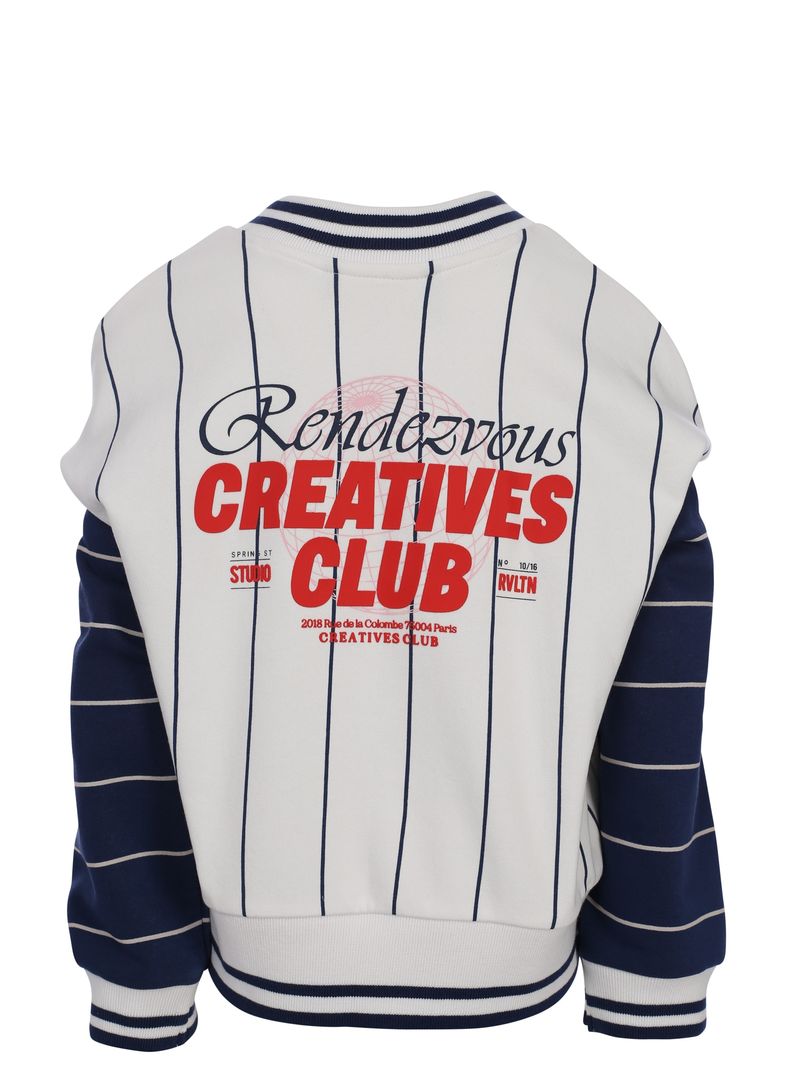 LOOXS 10sixteen Stripe V neck Sweater  - Afbeelding 1