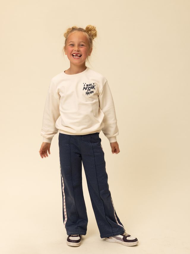Little Looxs lurex sweat pants  - Afbeelding 4