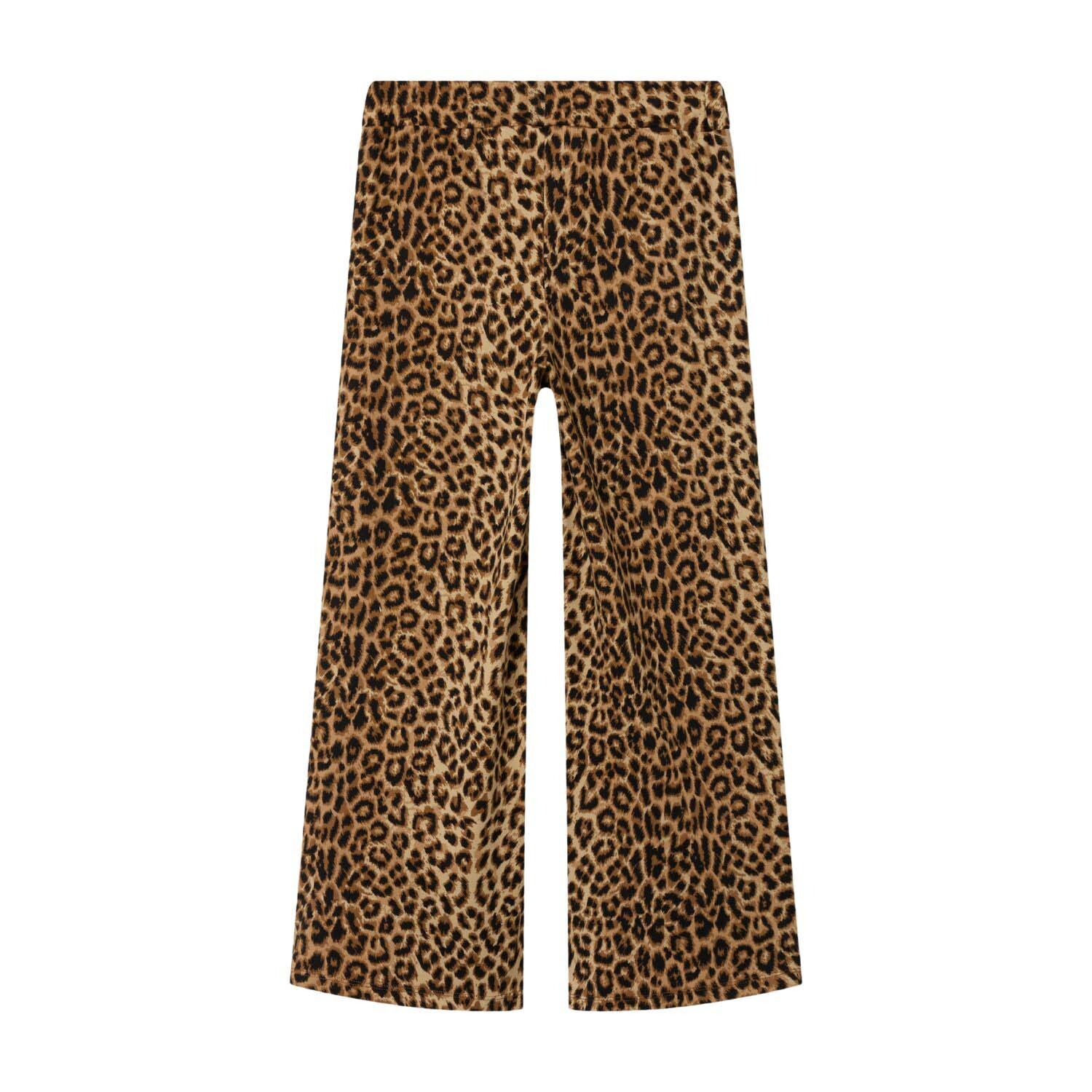 Name It Wide Leg Leopard