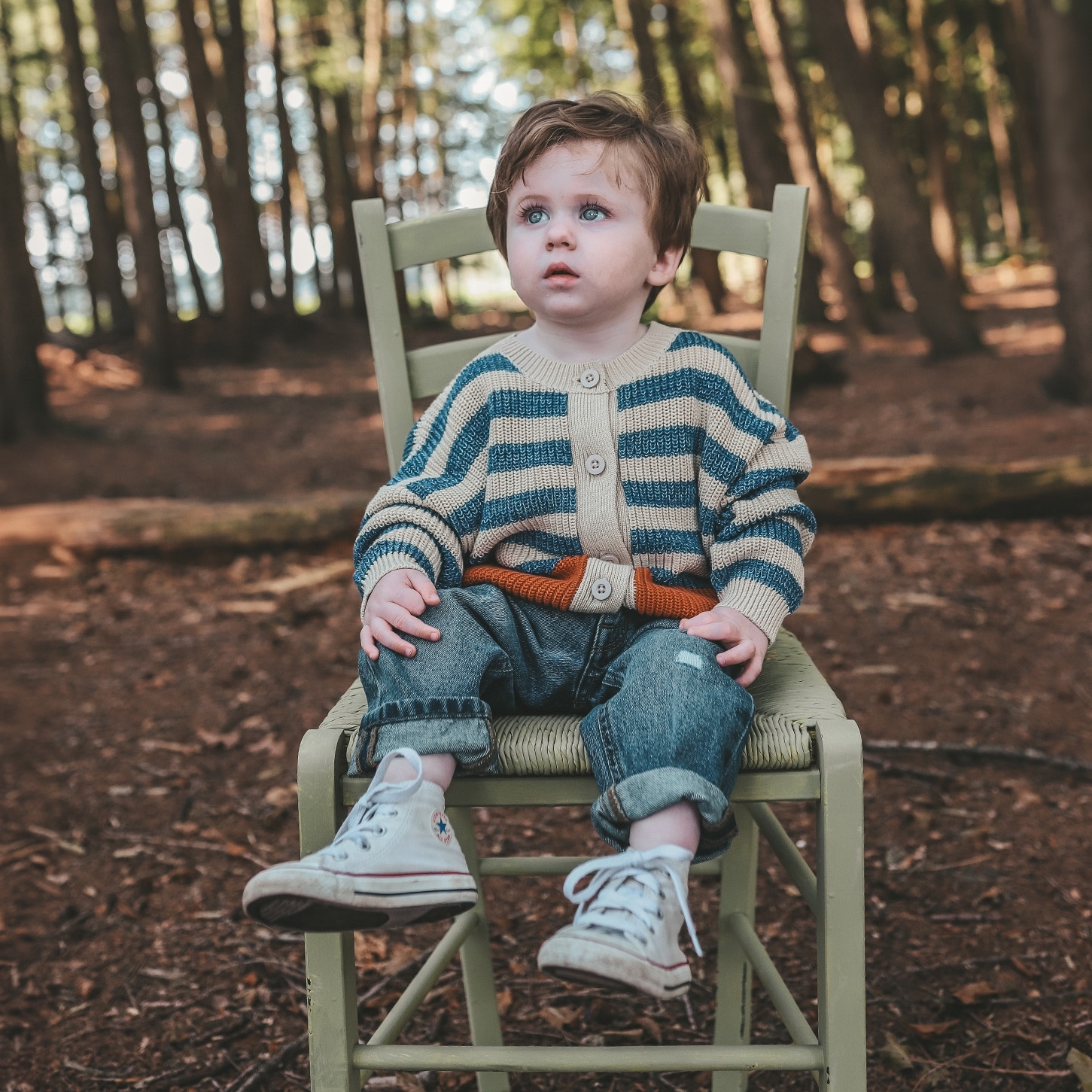 Your Wishes Stripe Knit | Relaxed Cardigan