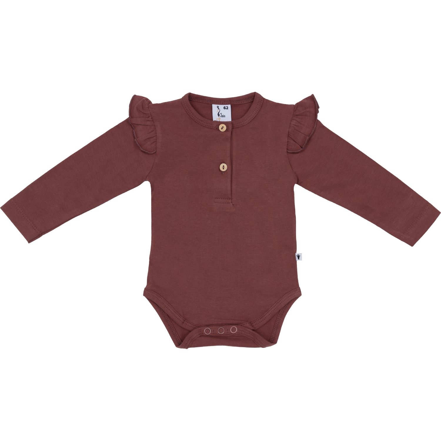 Klein Baby Body Ruffle Rosewood