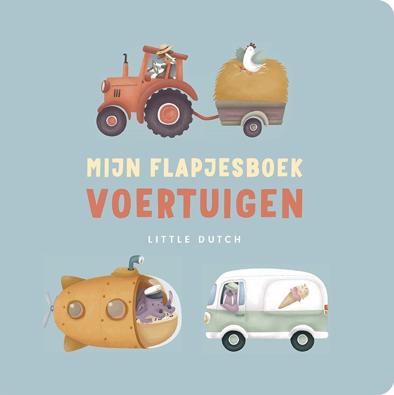 Kinderboek Mijn Flapjesboek – voertuigen