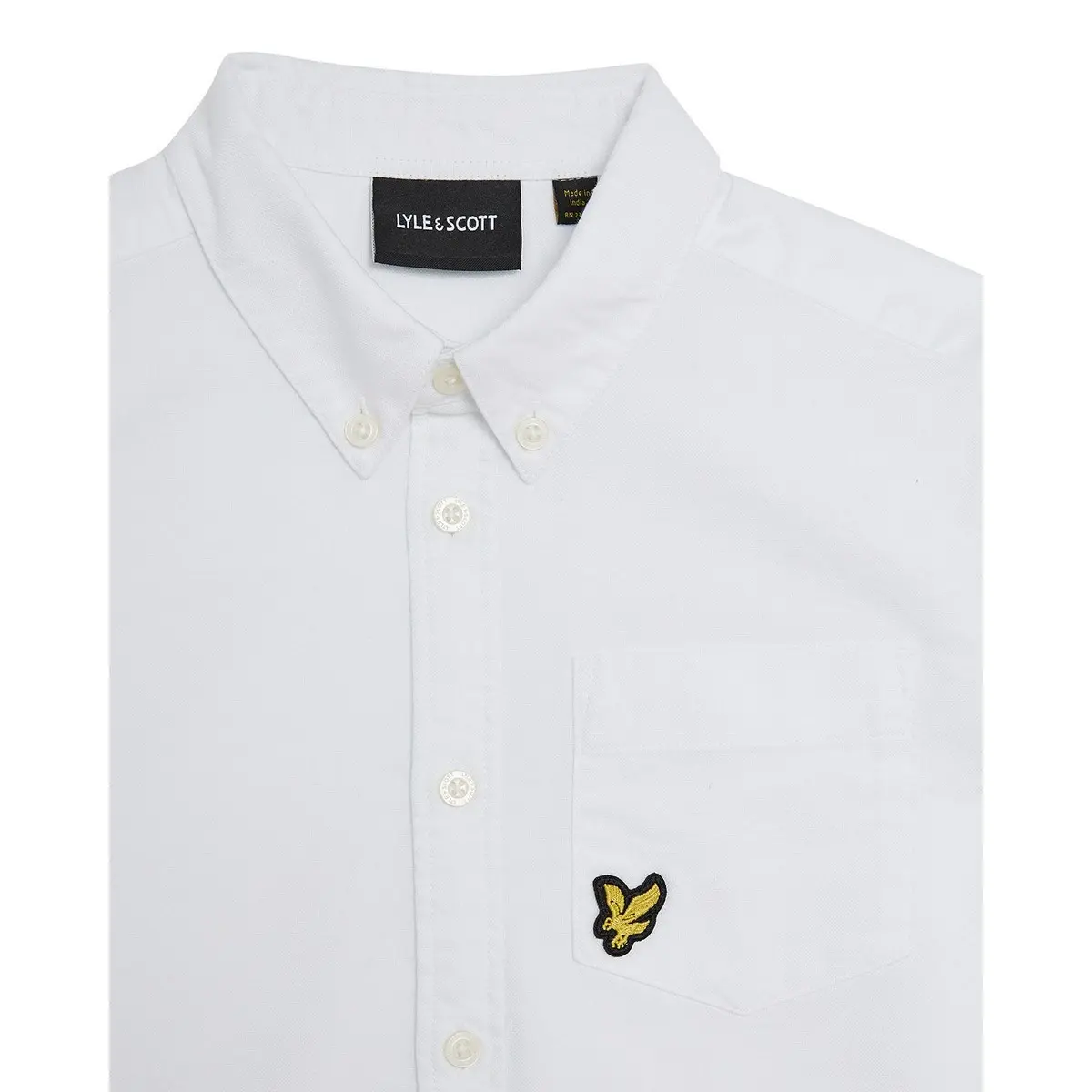 Lyle & Scott Overhemd Wit