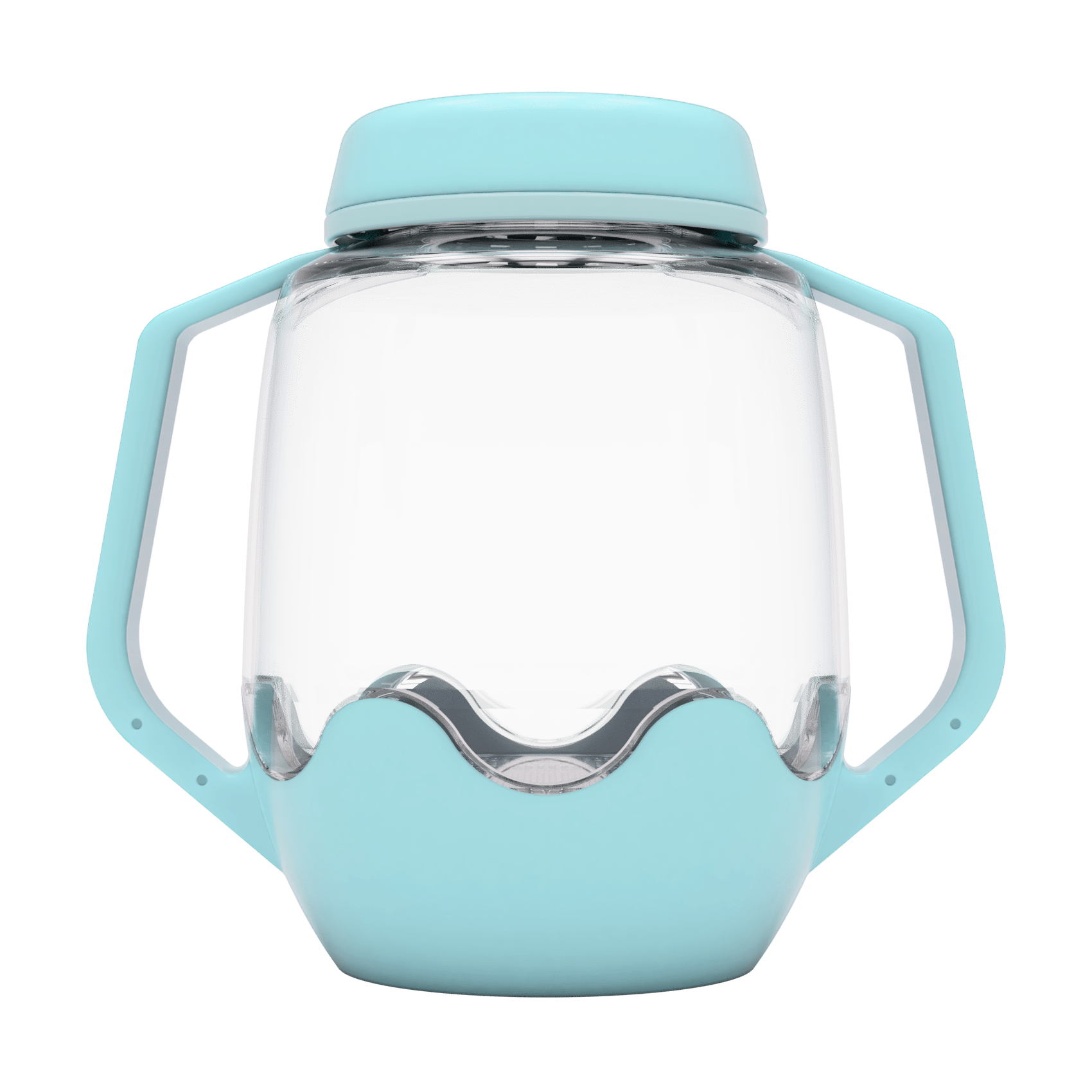 Sensory play cup frosty blue