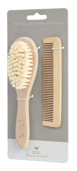 Eco Friendly Brush & Comb BamBam