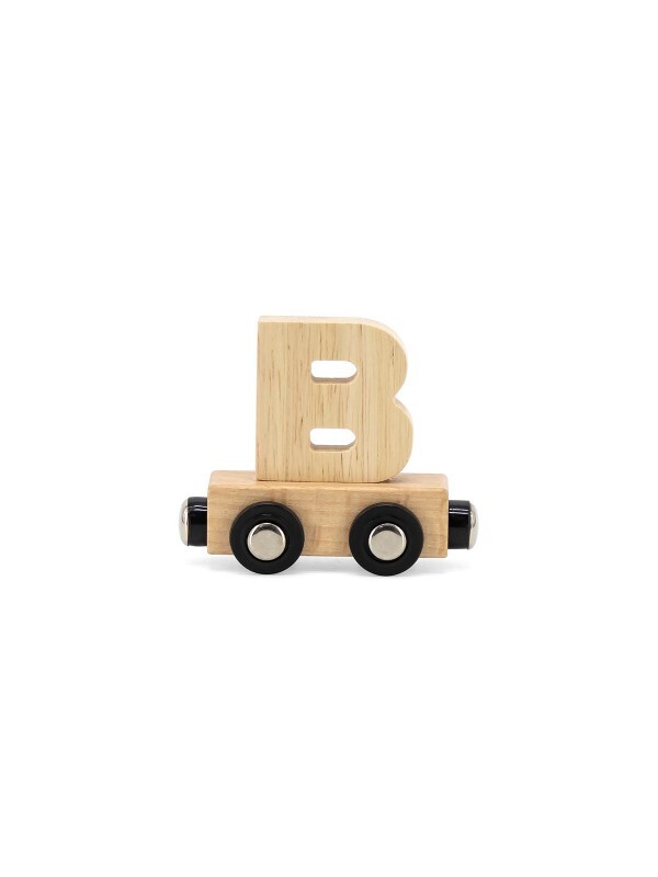 Tryco – Letter Train Natural – Letter B