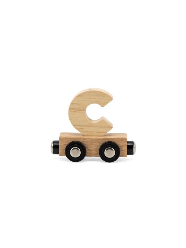 Tryco – Letter Train Natural – Letter C