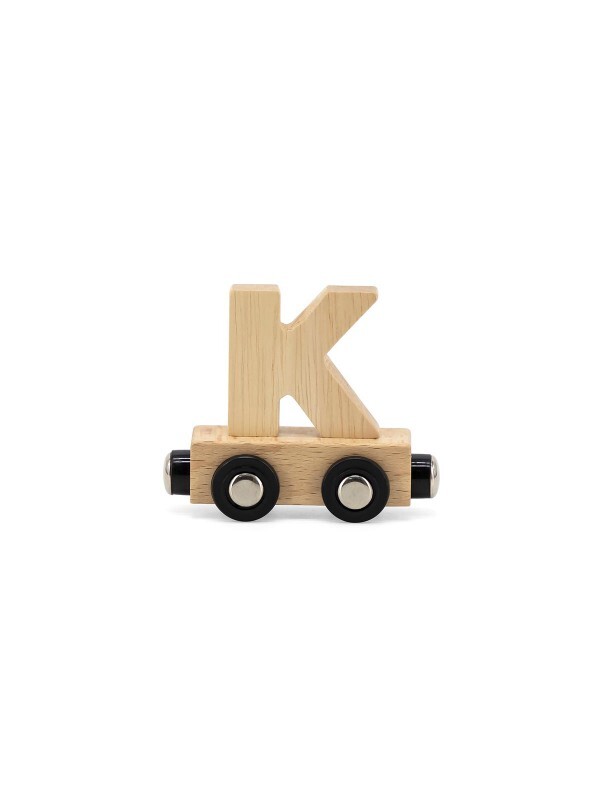 Tryco – Letter Train Natural – Letter K