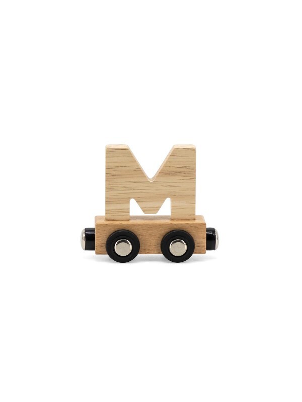 Tryco – Letter Train Natural – Letter M