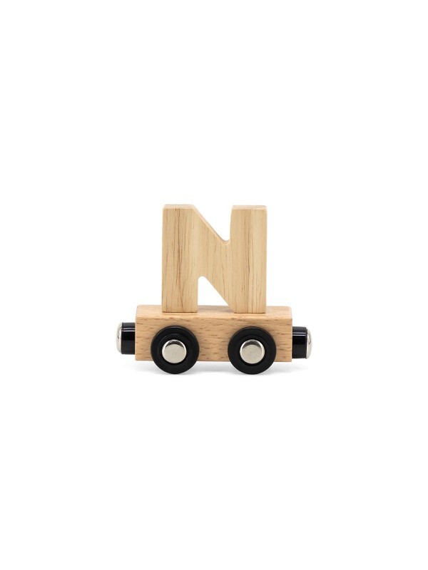 Tryco – Letter Train Natural – Letter N
