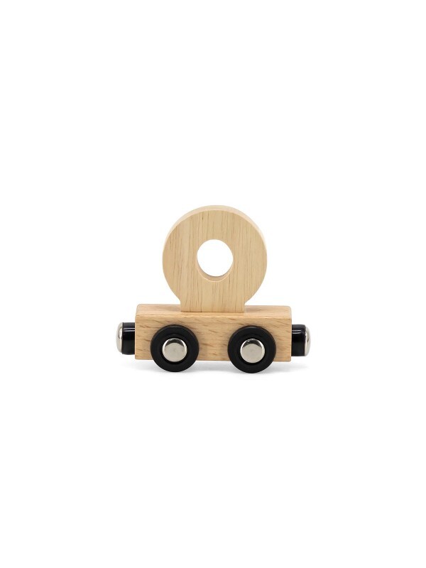 Tryco – Letter Train Natural – Letter O