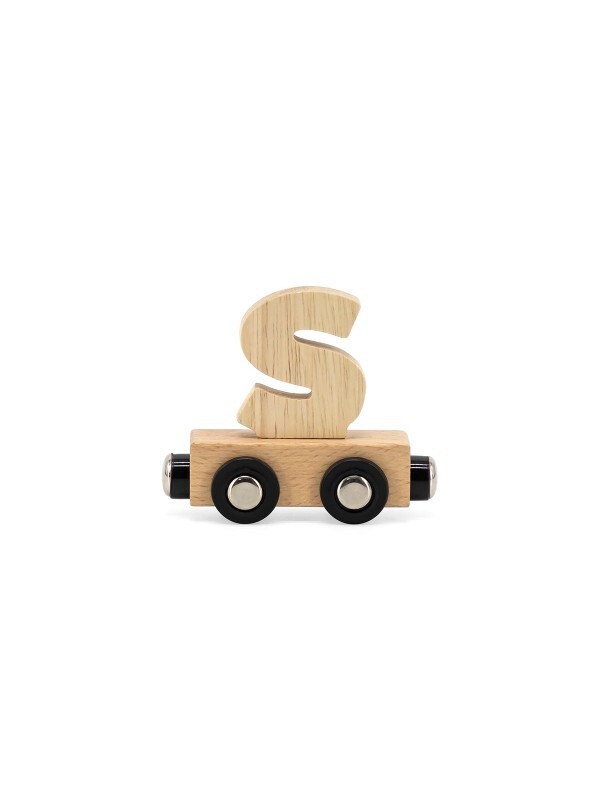 Tryco – Letter Train Natural – Letter S
