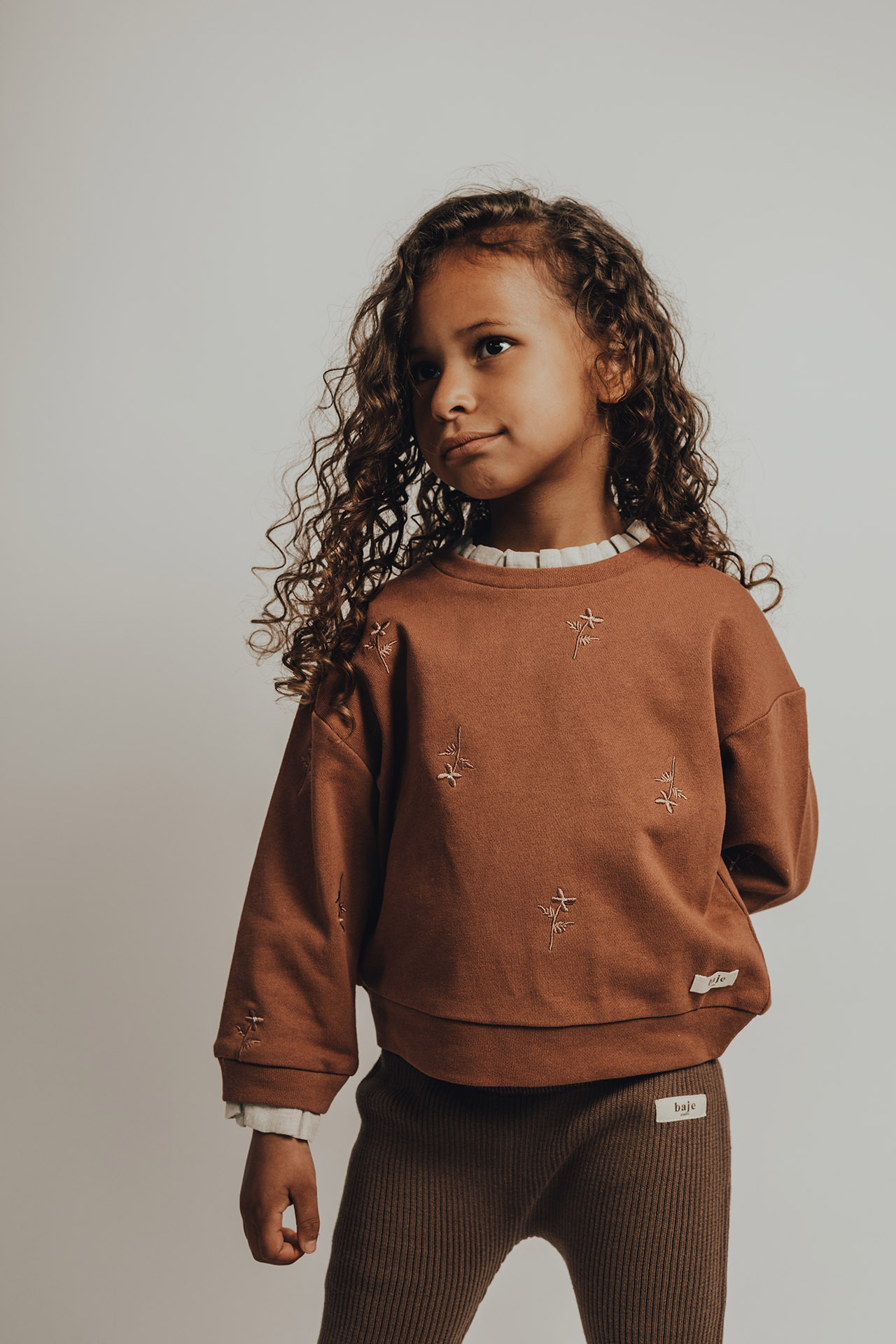 SWEATER CHISEL PEACH BAJE