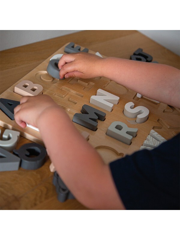 Tryco houten alfabet blokken