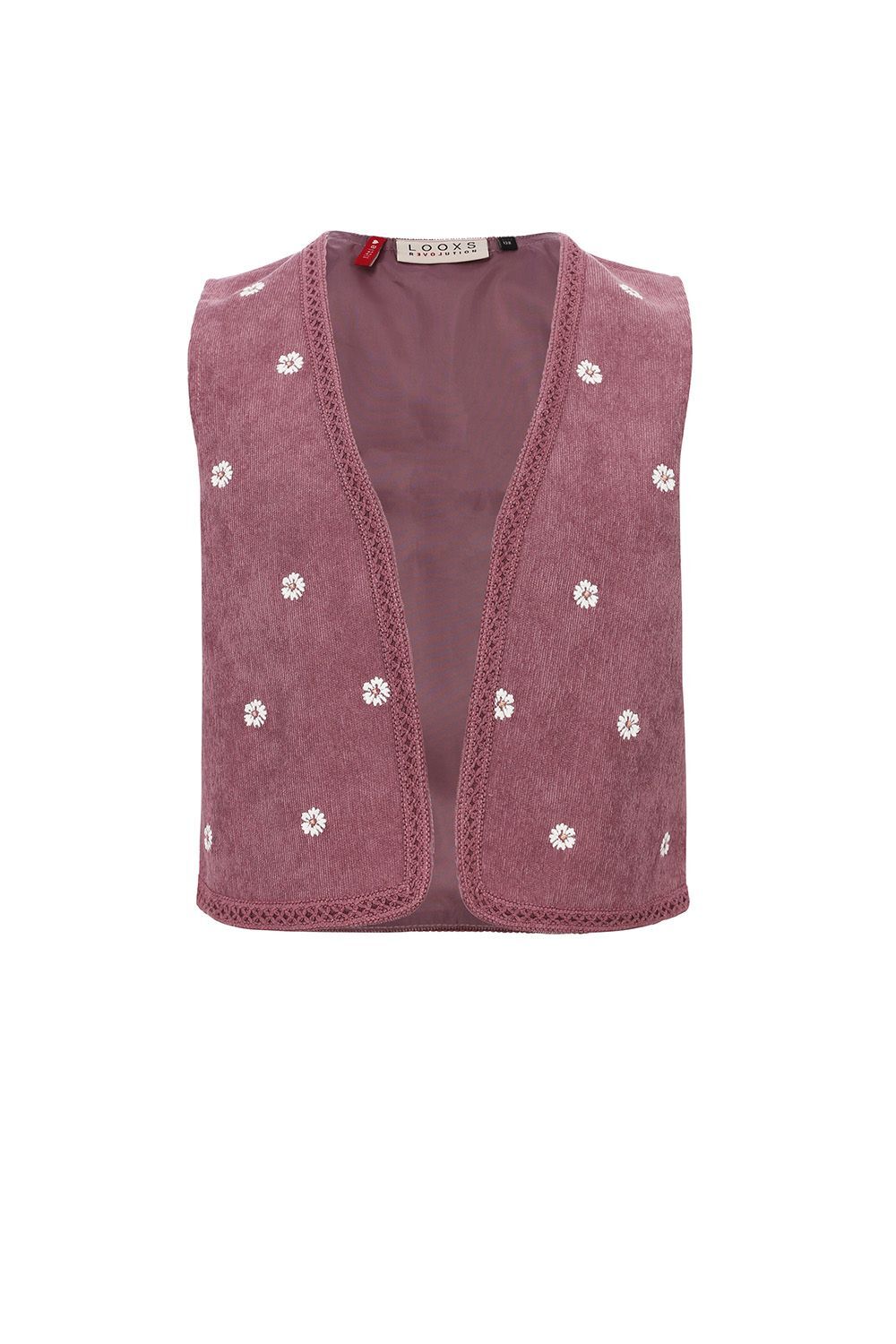 Little Looxs embroidered gilet
